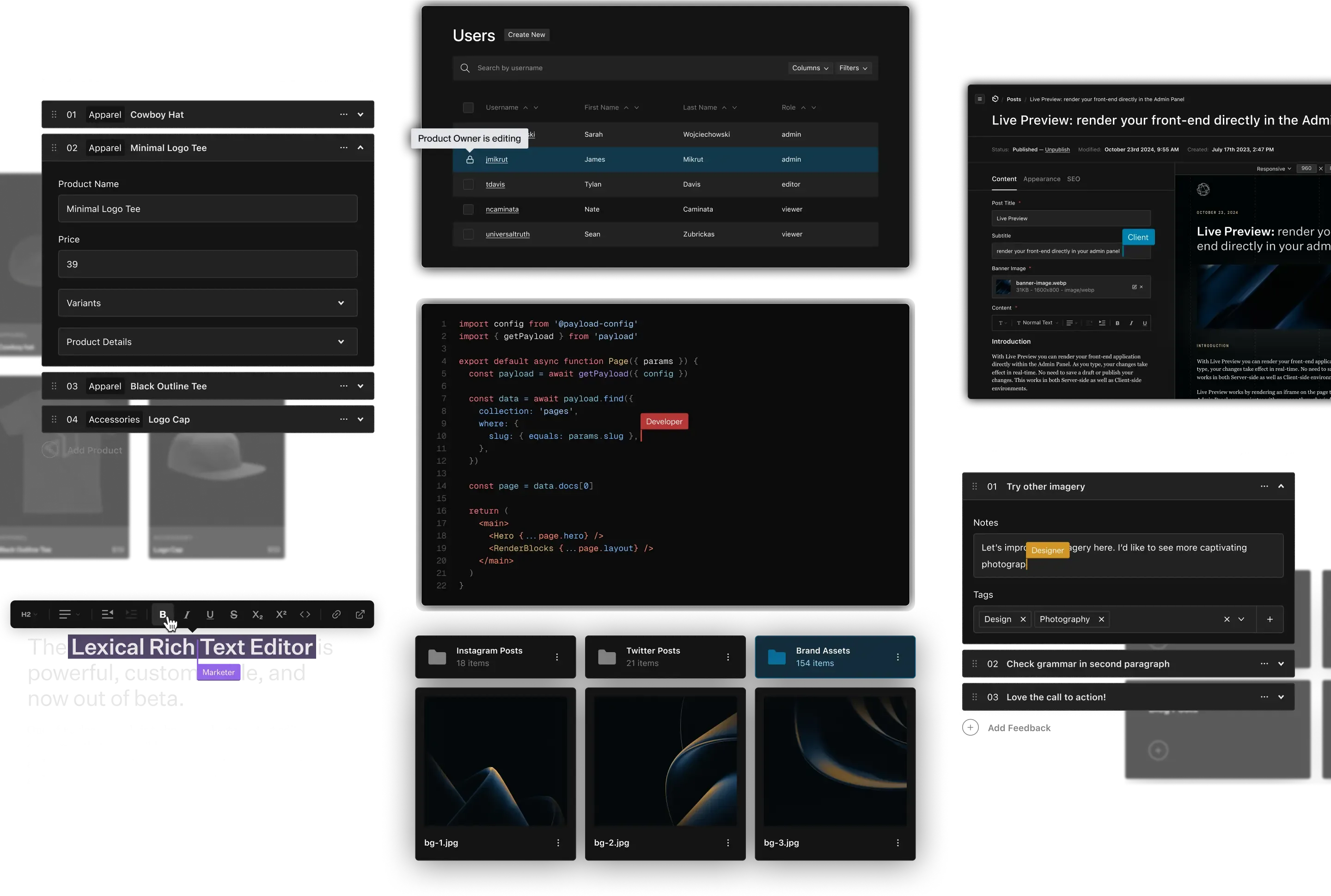 Payload Workflow