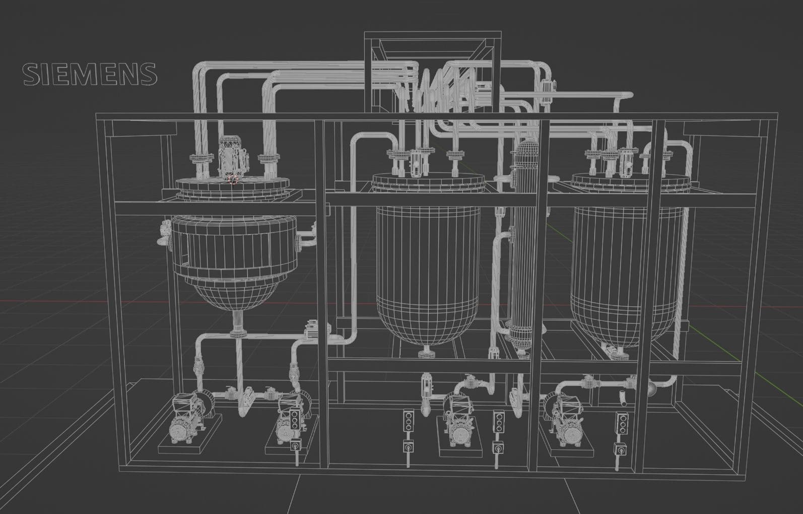 Wireframe Anlage