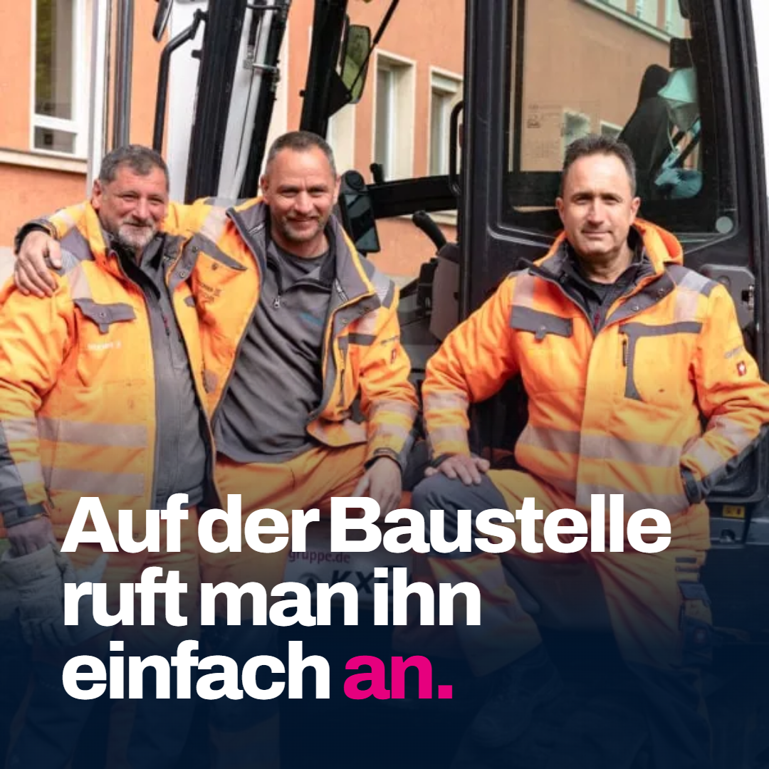 Baustelle anrufen