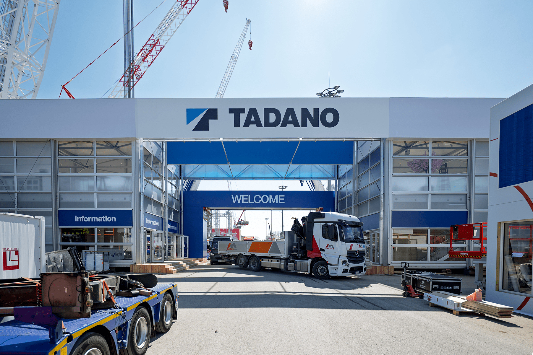 Tadano Messestand Bauma 2025