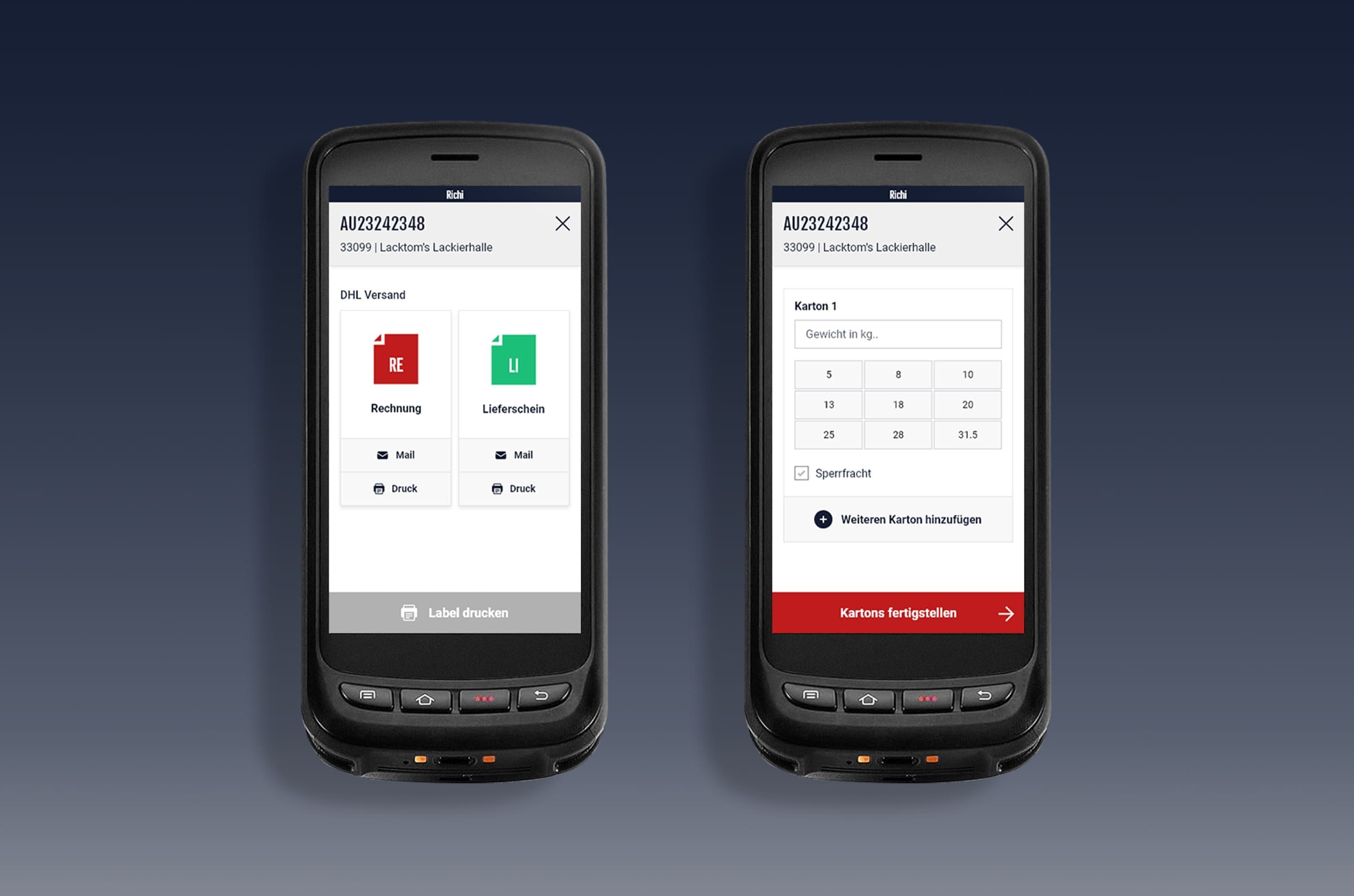 Mockup Scanner App