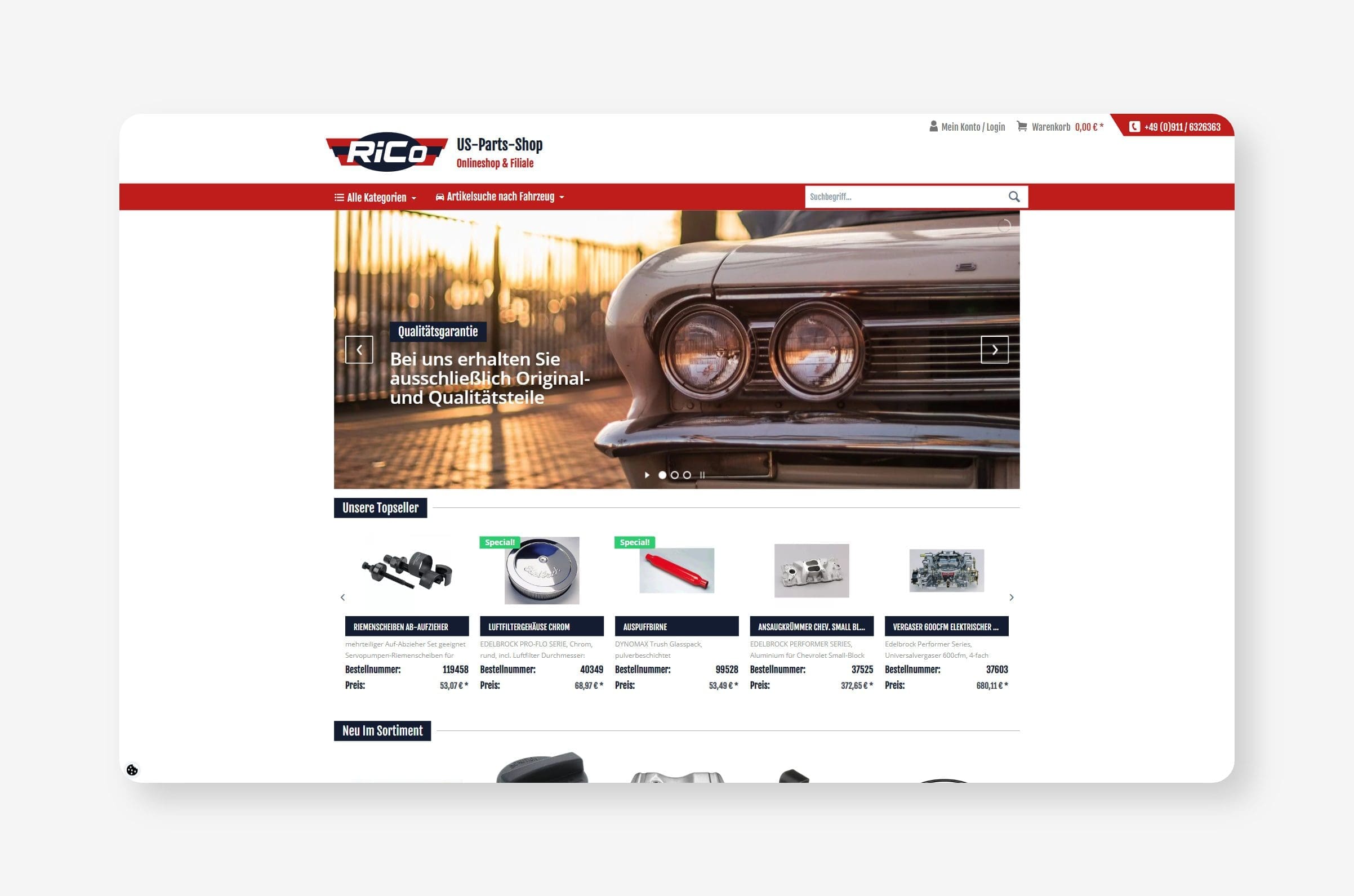 Shop Redesign