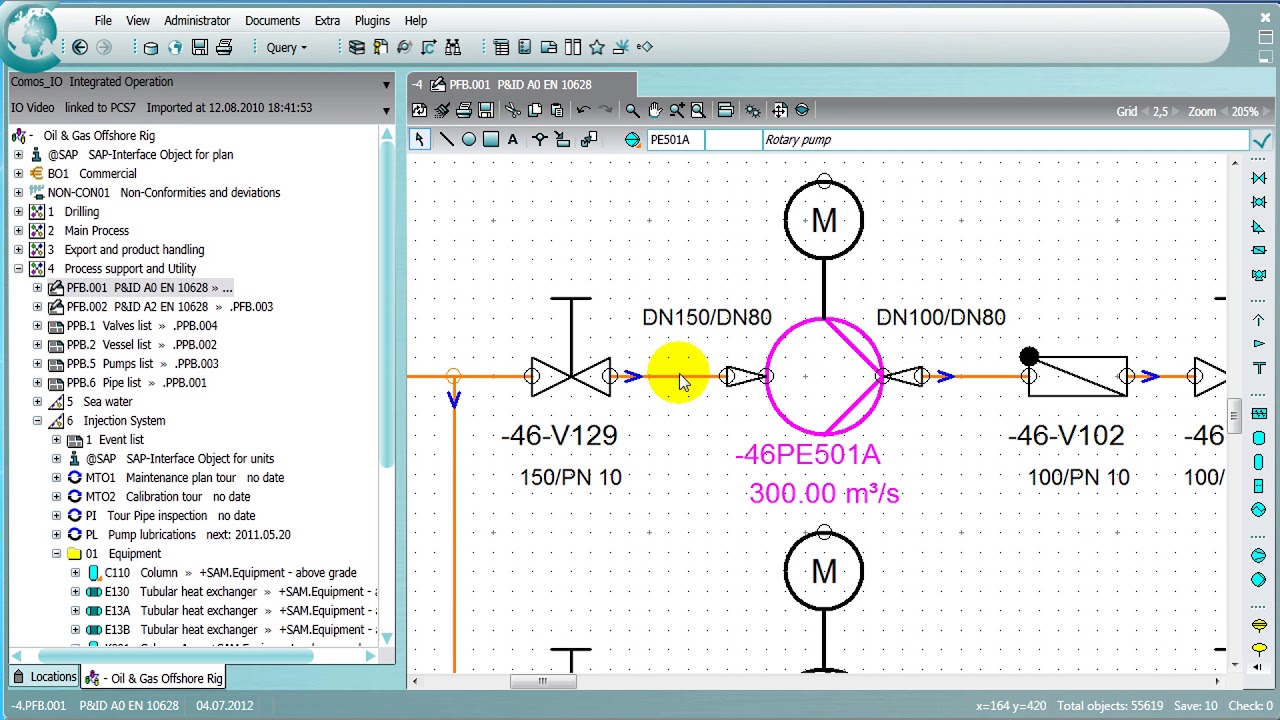 Integrated Operations with COMOS Walkinside