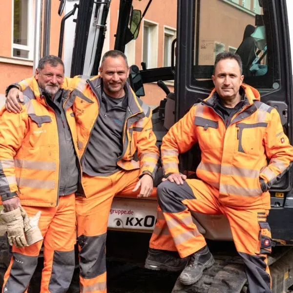 Brochier Bauarbeiter