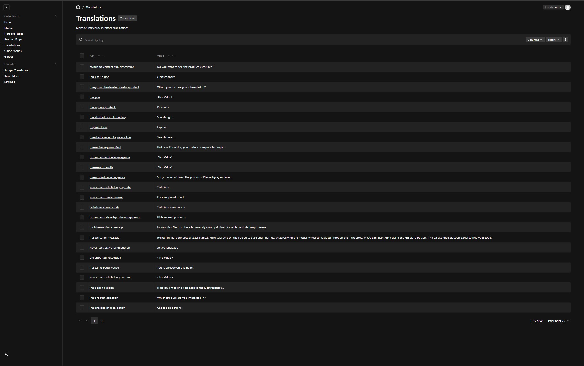 Payload CMS - Translations