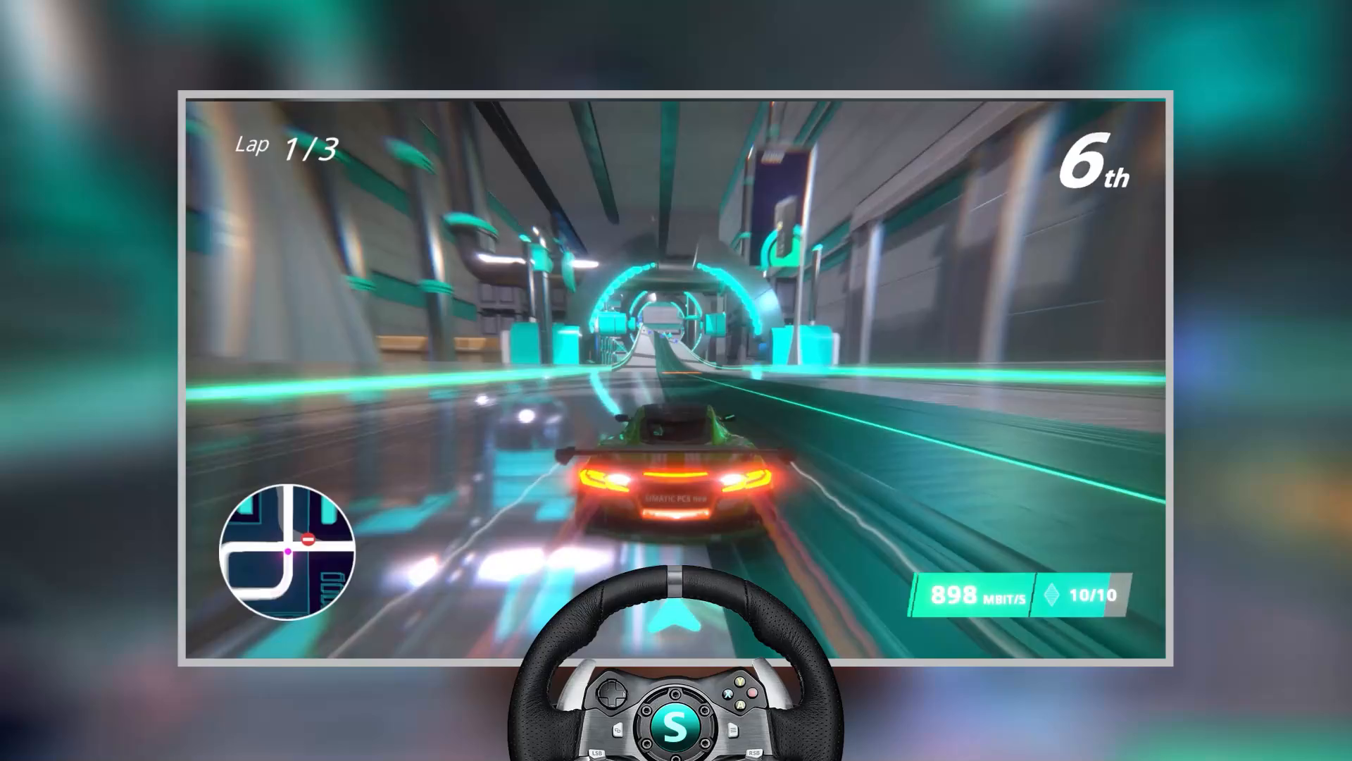Siemens DCS Racer Poster