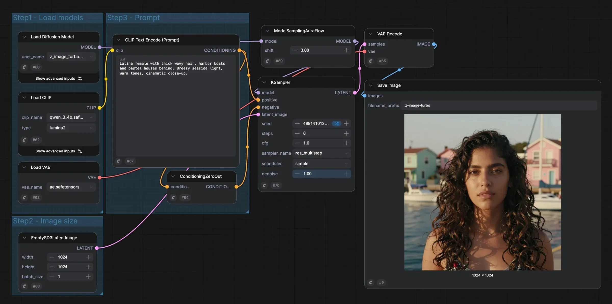 Simple Workflow ComfyUI
